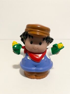 Little People Farmer Barn Farm Fisher Price Holding Corn Toddler Toy 4/$20 🛑